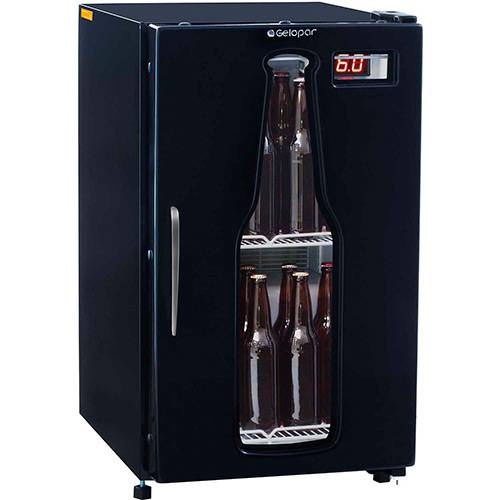 Tamanhos, Medidas e Dimensões do produto Refrigerador para Bebidas Gelopar Cervejeira GRBA-120PR 112l Preto/Adesivado