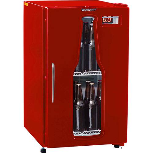 Tamanhos, Medidas e Dimensões do produto Refrigerador para Bebidas Gelopar Cervejeira GRBA-120VM 112l Vermelho