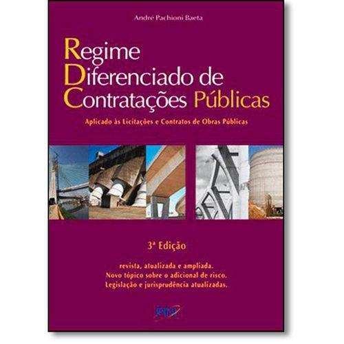 Tamanhos, Medidas e Dimensões do produto Regime Diferenciado de Contratacoes Publicas - 3ª Ed