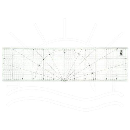 Tamanhos, Medidas e Dimensões do produto Régua para Patchwork Olfa - 15x60cm