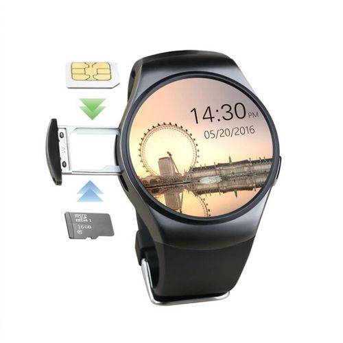 Tamanhos, Medidas e Dimensões do produto Relógio Bluetooth Smartwatch Kw18 Lemfo Monitor de Frequência Cardíaca Relógio Inteligente