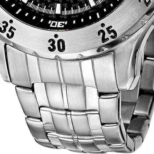 Tamanhos, Medidas e Dimensões do produto Relógio Champion Masculino Social Prata com Preto - CA30641T