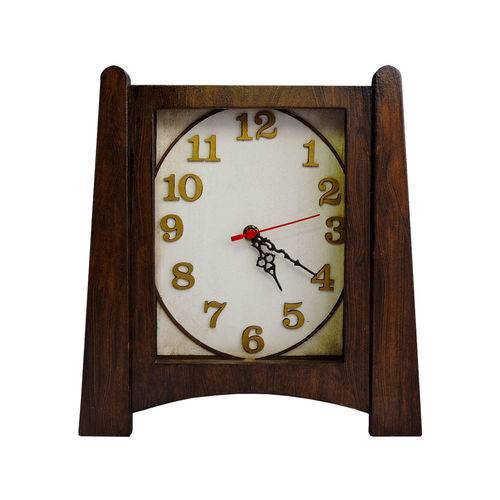 Tamanhos, Medidas e Dimensões do produto Relógio de Mesa Vintage - Modelo Classic - 30x27cm