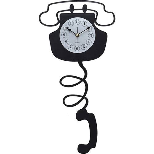 Tamanhos, Medidas e Dimensões do produto Relógio de Parede Espressione Analógico Telefone 266-006