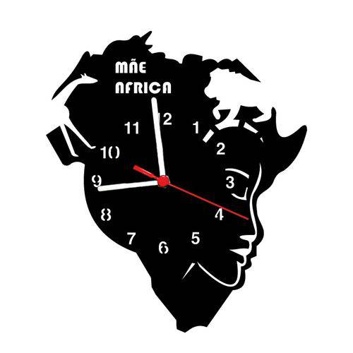 Tamanhos, Medidas e Dimensões do produto Relógio Decorativo - África - ME Criative