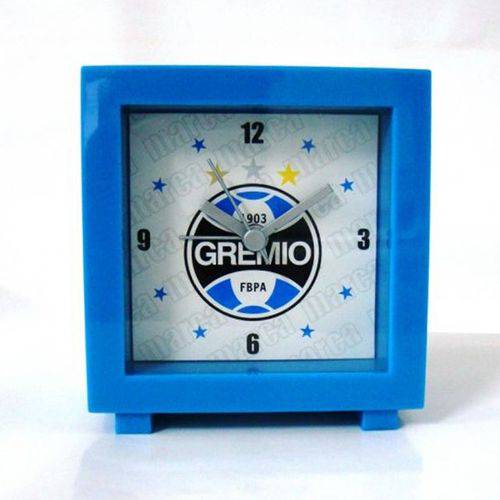 Tamanhos, Medidas e Dimensões do produto Relógio Despertador Grêmio Oficial Licenciado