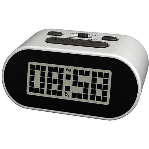 Tamanhos, Medidas e Dimensões do produto Relógio Despertador Incasa LE0003 LCD