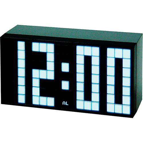 Tamanhos, Medidas e Dimensões do produto Relógio Despertador Incasa LE0008 LCD