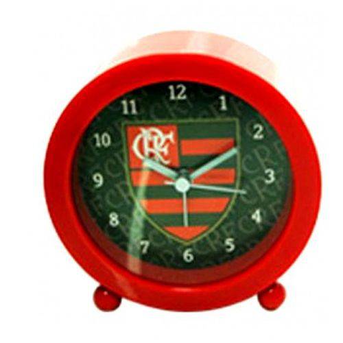 Tamanhos, Medidas e Dimensões do produto Relógio Despertador Redondo Flamengo