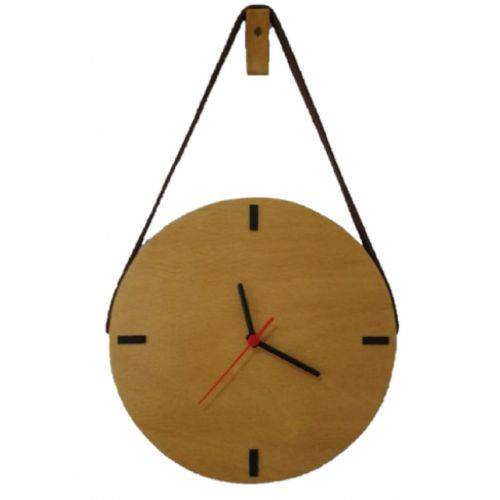Tamanhos, Medidas e Dimensões do produto Relógio Escandinavo de Madeira Edward Clock Clássico
