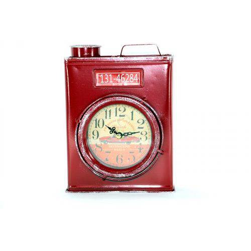 Tamanhos, Medidas e Dimensões do produto Relógio Galão de Combustível Latão Retro Vintage