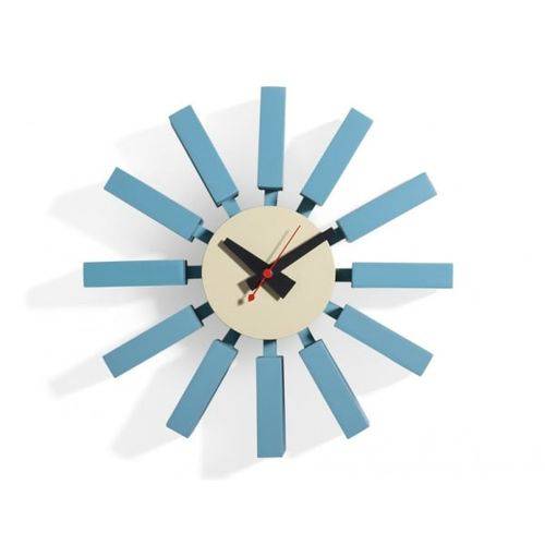 Tamanhos, Medidas e Dimensões do produto Relógio George Nelson Block Clock - Azul