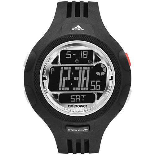 Tamanhos, Medidas e Dimensões do produto Relógio Masculino Adidas Digital Esportivo ADP31308PN