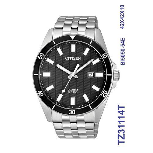 Tamanhos, Medidas e Dimensões do produto Relógio Masculino Citizen TZ31114T Quartz Aço Inoxidável 42mm