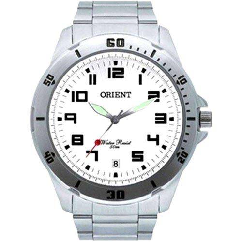 Tamanhos, Medidas e Dimensões do produto Relógio Orient Masculino Prata Analógico Mbss1155a-s2sx