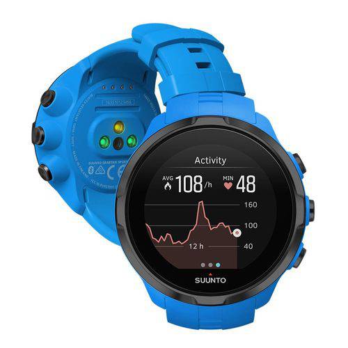 Tamanhos, Medidas e Dimensões do produto Relógio Suunto Spartan Sport Blue WristHR + GPS