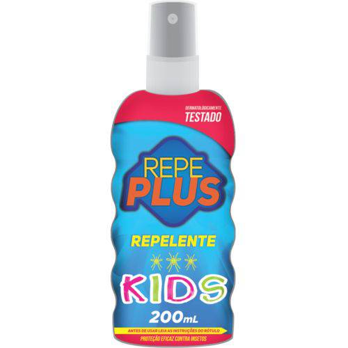Tamanhos, Medidas e Dimensões do produto Repelente Repeplus Kids 200ml