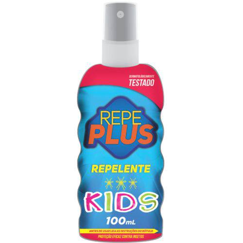 Tamanhos, Medidas e Dimensões do produto Repelente Repeplus Kids 100ML