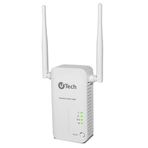Tamanhos, Medidas e Dimensões do produto Repetidor de Sinal Wireless Wifi Rt-300 Utech