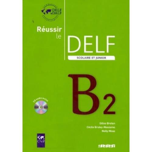 Tamanhos, Medidas e Dimensões do produto Reussir Le Delf Scolaire Et Junior B2 - Livre + Cd Audio