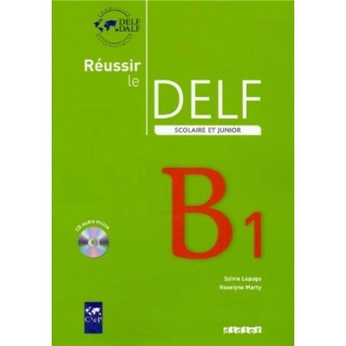 Tamanhos, Medidas e Dimensões do produto Reussir Le Delf Scolaire Et Junior B1 - Livre + Cd Audio