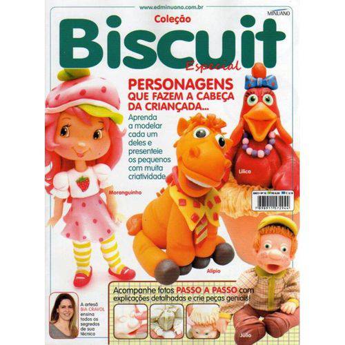 Tamanhos, Medidas e Dimensões do produto Revista Biscuit Especial Ed. Minuano Nº10