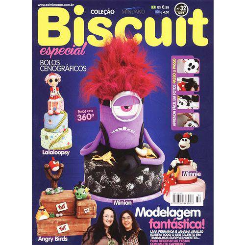 Tamanhos, Medidas e Dimensões do produto Revista Biscuit Especial Ed. Minuano Nº32