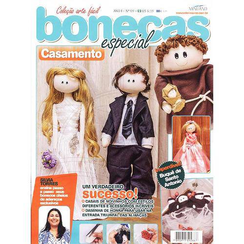 Tamanhos, Medidas e Dimensões do produto Revista Bonecas Especial Ed. Minuano Nº09