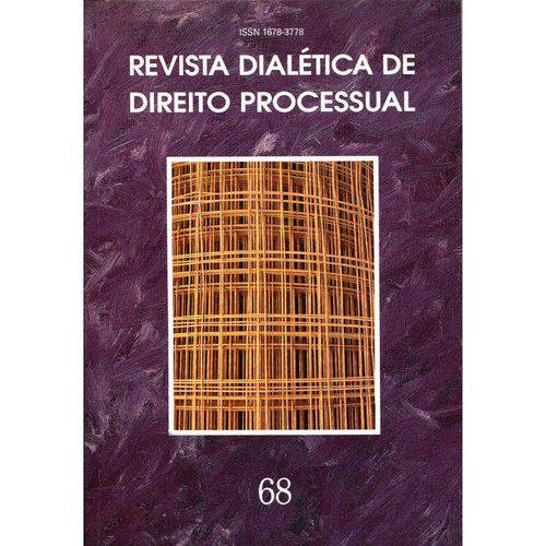 Tamanhos, Medidas e Dimensões do produto Revista Dialética de Direito Processual - Volume 68