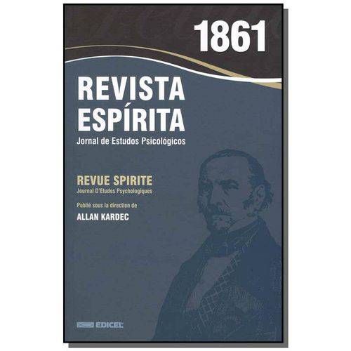 Tamanhos, Medidas e Dimensões do produto Revista Espirita - 1861 - Ano Iv