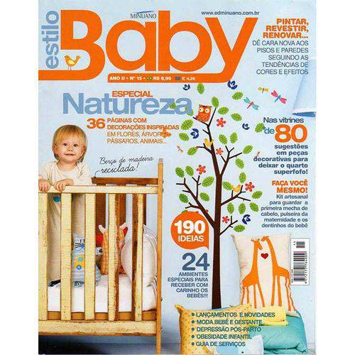 Tamanhos, Medidas e Dimensões do produto Revista Estilo Baby Ed. Minuano Nº15