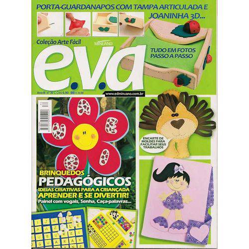 Tamanhos, Medidas e Dimensões do produto Revista Eva Ed. Minuano Nº30