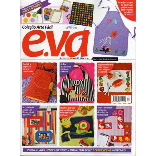 Tamanhos, Medidas e Dimensões do produto Revista Eva Ed. Minuano Nº24
