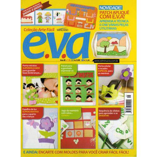 Tamanhos, Medidas e Dimensões do produto Revista Eva Ed. Minuano Nº25