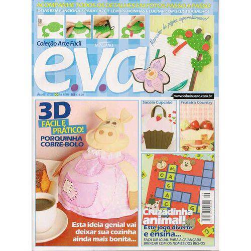 Tamanhos, Medidas e Dimensões do produto Revista Eva Ed. Minuano Nº29