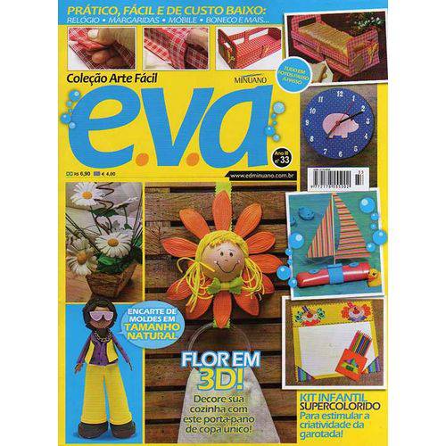 Tamanhos, Medidas e Dimensões do produto Revista Eva Ed. Minuano Nº33