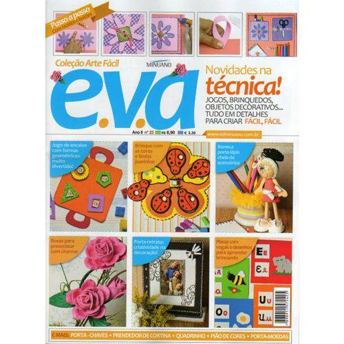 Tamanhos, Medidas e Dimensões do produto Revista Eva Ed. Minuano Nº23