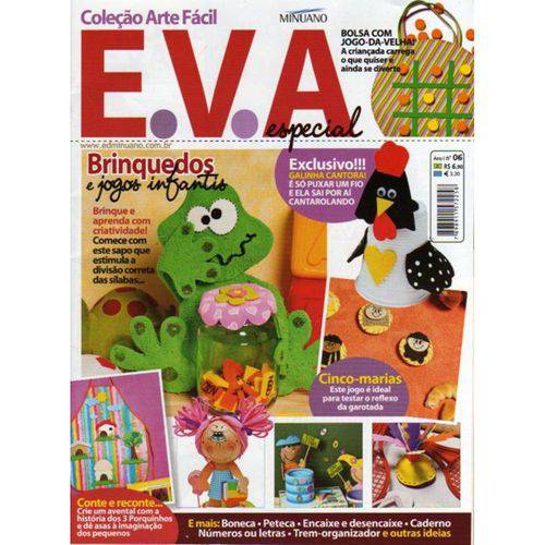 Tamanhos, Medidas e Dimensões do produto Revista Eva Especial Ed. Minuano Nº06