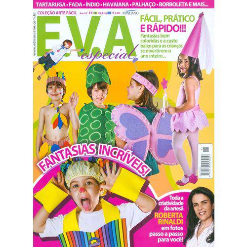 Tamanhos, Medidas e Dimensões do produto Revista Eva Especial Ed. Minuano Nº11