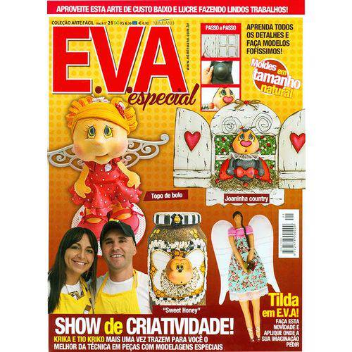 Tamanhos, Medidas e Dimensões do produto Revista Eva Especial Ed. Minuano Nº21