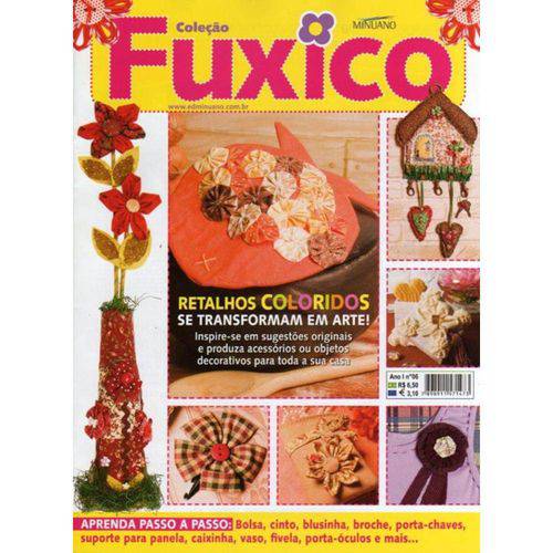 Tamanhos, Medidas e Dimensões do produto Revista Fuxico Ed. Minuano Nº06