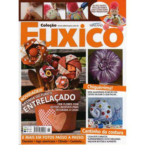 Tamanhos, Medidas e Dimensões do produto Revista Fuxico Ed. Minuano Nº11