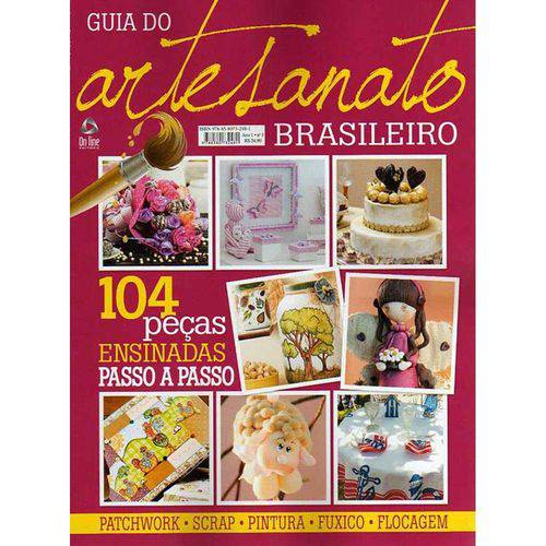 Tamanhos, Medidas e Dimensões do produto Revista Guia do Artesanato Brasileiro Ed. Online Nº01