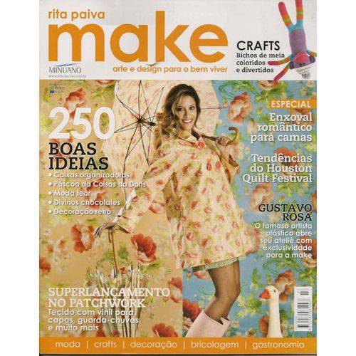 Tamanhos, Medidas e Dimensões do produto Revista Make Ed. Minuano Nº27