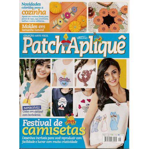 Tamanhos, Medidas e Dimensões do produto Revista Patch Apliquê Ed. Minuano Nº05