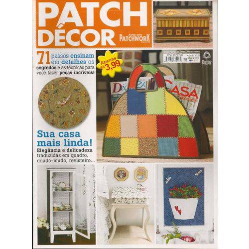 Tamanhos, Medidas e Dimensões do produto Revista Patch Décor Ed. Online Nº10