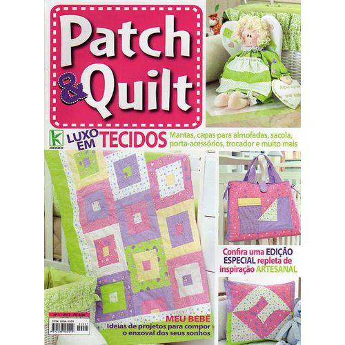 Tamanhos, Medidas e Dimensões do produto Revista Patch Quilt Ed. Kromo Nº01