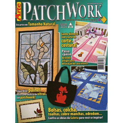 Tamanhos, Medidas e Dimensões do produto Revista Patchwork Ed. Liberato Nº02