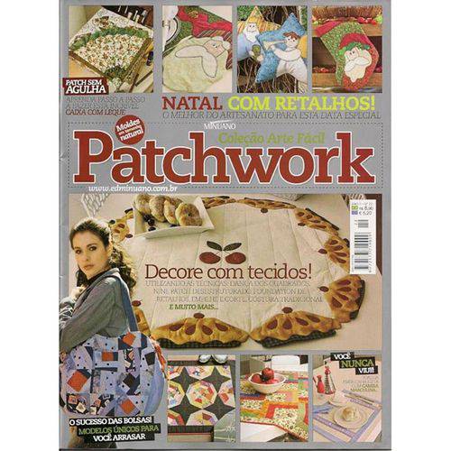 Tamanhos, Medidas e Dimensões do produto Revista Patchwork Ed. Minuano Nº22
