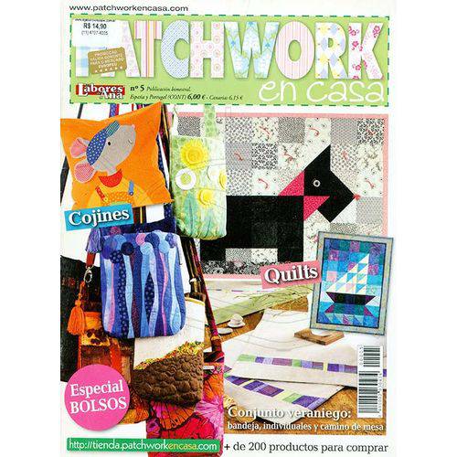 Tamanhos, Medidas e Dimensões do produto Revista Patchwork En Casa Nº 05